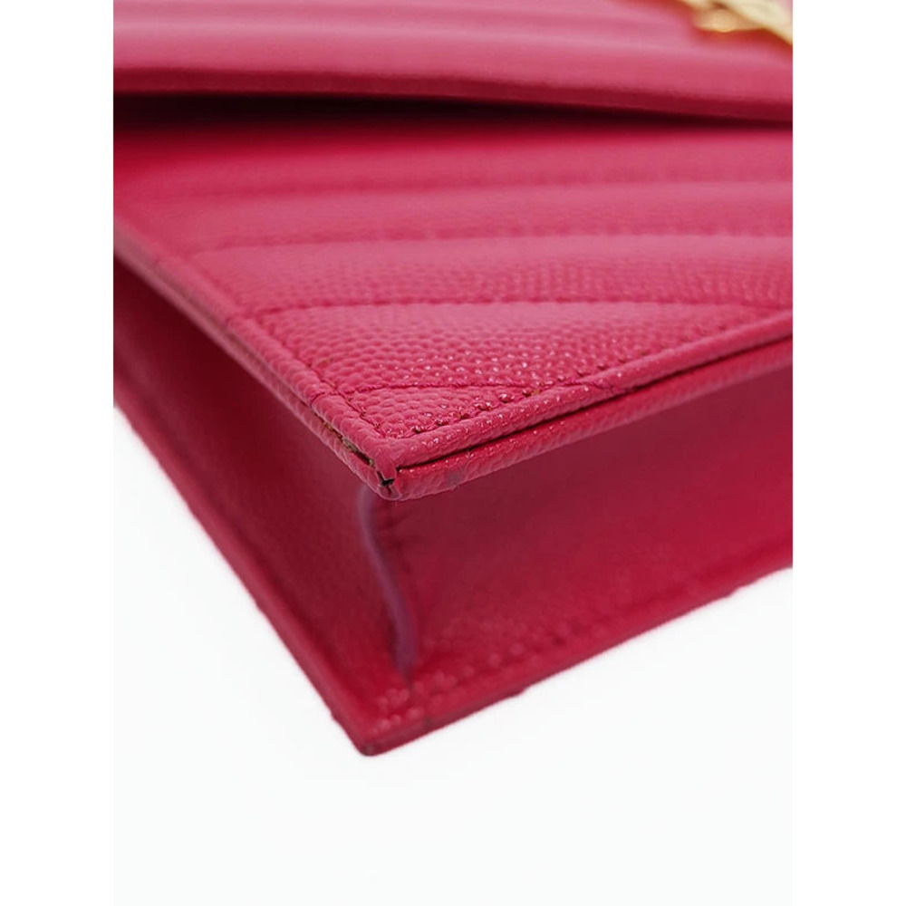 SAINT LAURENT Paris Monogram Envelope Chain Wallet - Picture 5 of 5